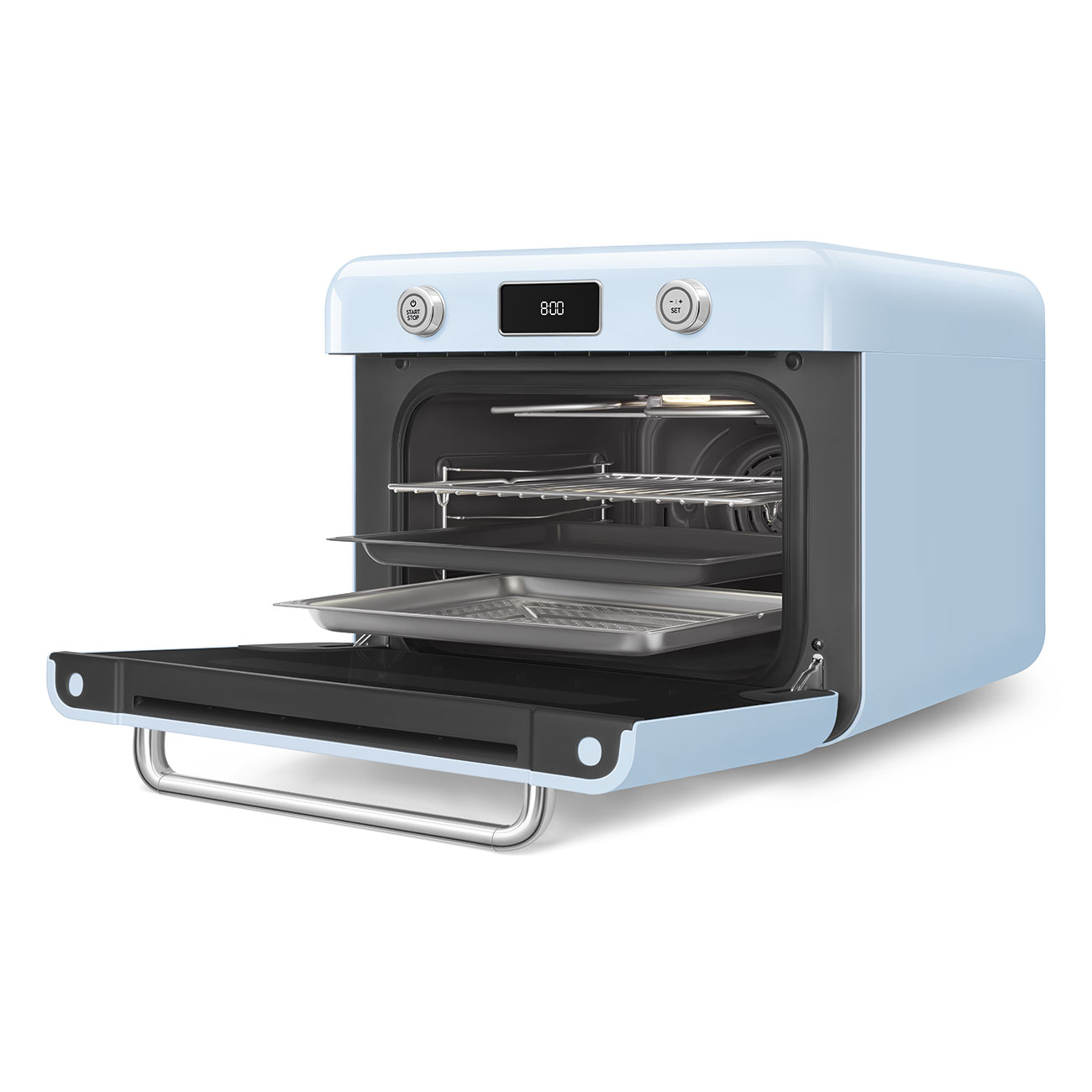 Мини печь с паром Smeg COF01 – новинка 2024 года